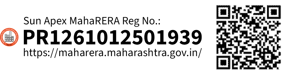 Maha RERA QR Code Sun Apex